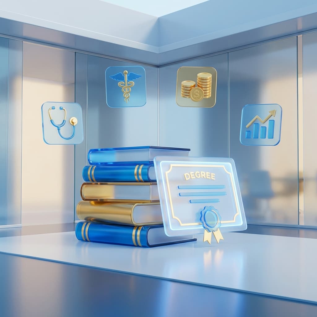 Professional learning environment illustration